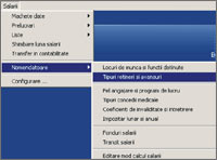 definire tipuri retineri avansuri